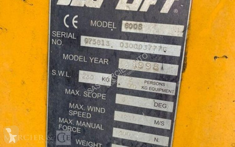 Hoogwerker JLG nacelle telescopique automotrice...