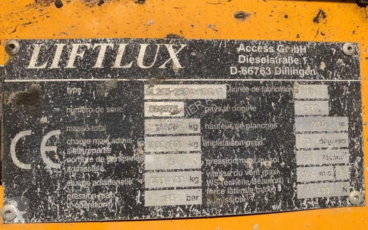 Автовишка Liftlux plateforme ciseaux...