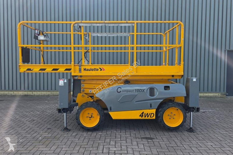 Plataforma Haulotte COMPACT 10DX Diesel, 4x4...