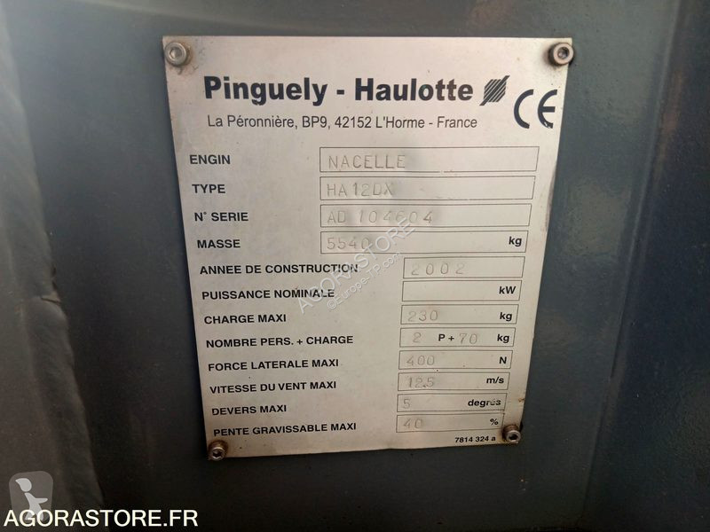 Plataforma elevadora Haulotte HA12PX