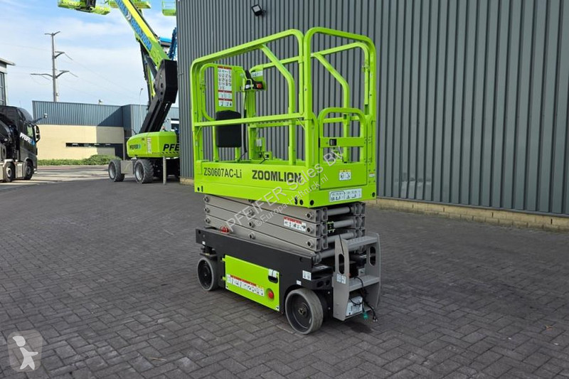 Nacelle Zoomlion ZS0607AC Li Unused, Valid...