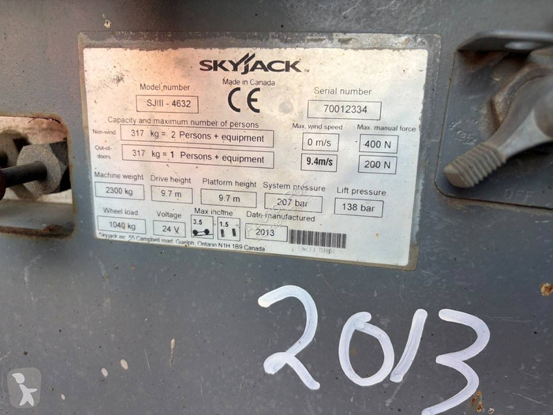 Nacelle Skyjack SJ4632