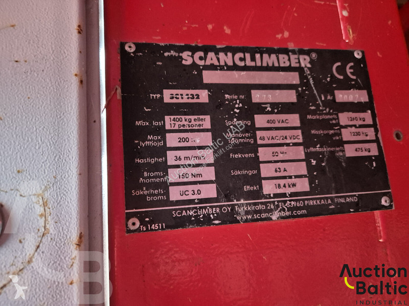 منصة تلسكوبية Scanclimber SC1432
