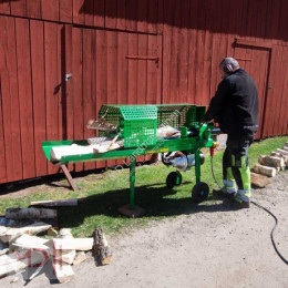 MD Landmaschinen Kellfri Holzspalter mit Elektroantrieb Vedklyv begagnad
