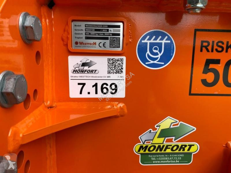 Material forestal Westtech C550 Double rotation