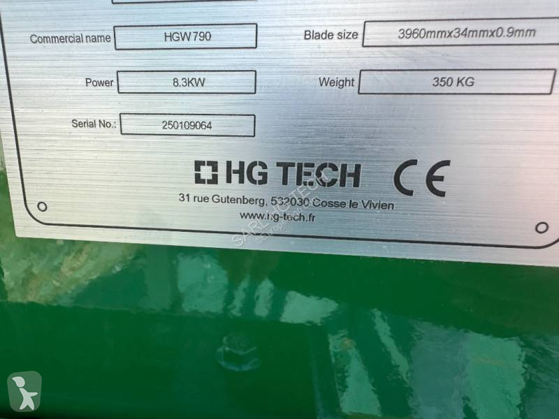 Matériel forestier HG Tech HGW790
