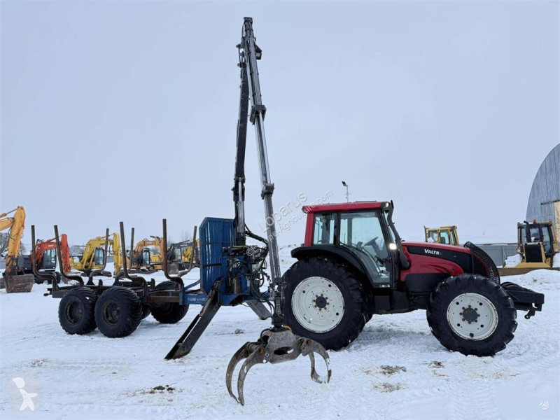 Skogsbruksmaterial Valtra N121H + Vreten 1400...