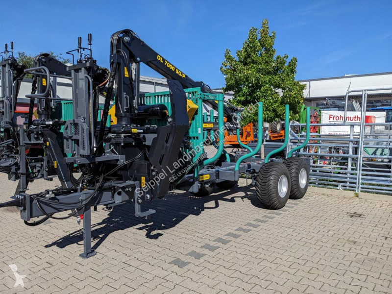 Remolque agrícola Oehler THK 90 P RÜCKEWAGEN...