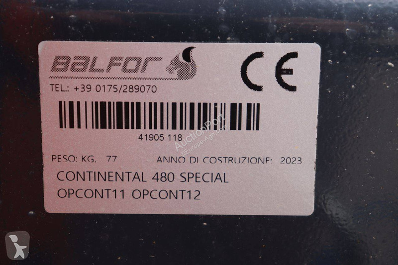 Material forestal Balfor Continental 480 Special