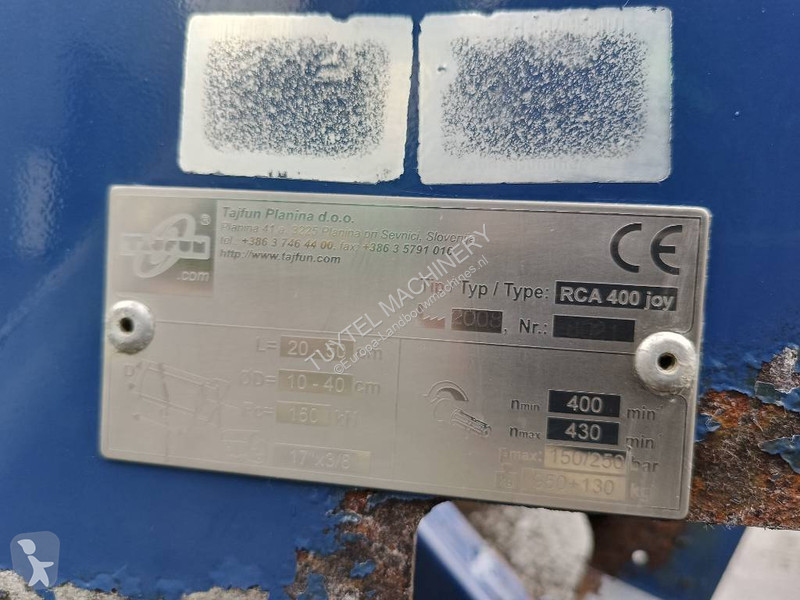 Matériel forestier  RCA400 joy hakki pilke zaag...