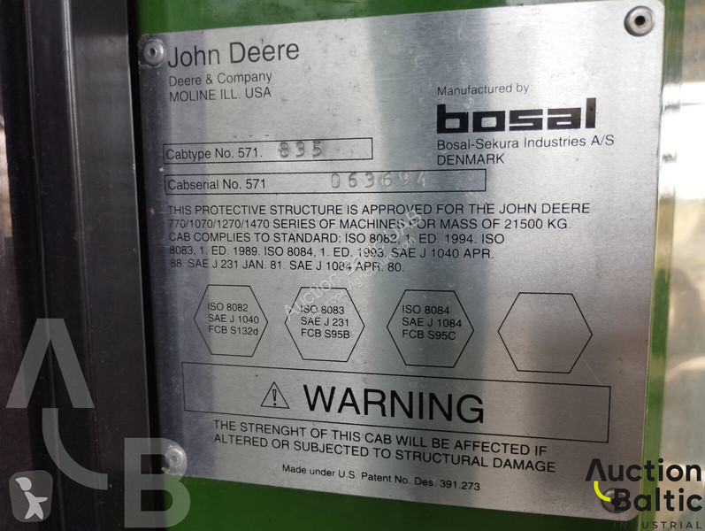 Maszyny leśne John Deere 1270 D