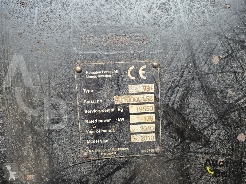 Utilaje forestiere Komatsu 931