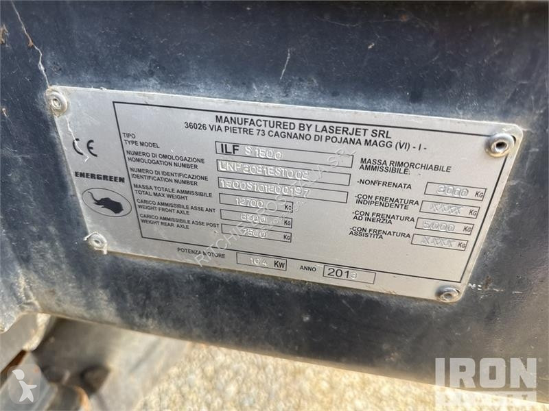 ILFS1500 4x4x4 Telescopic Boom Mulcher Tractor...