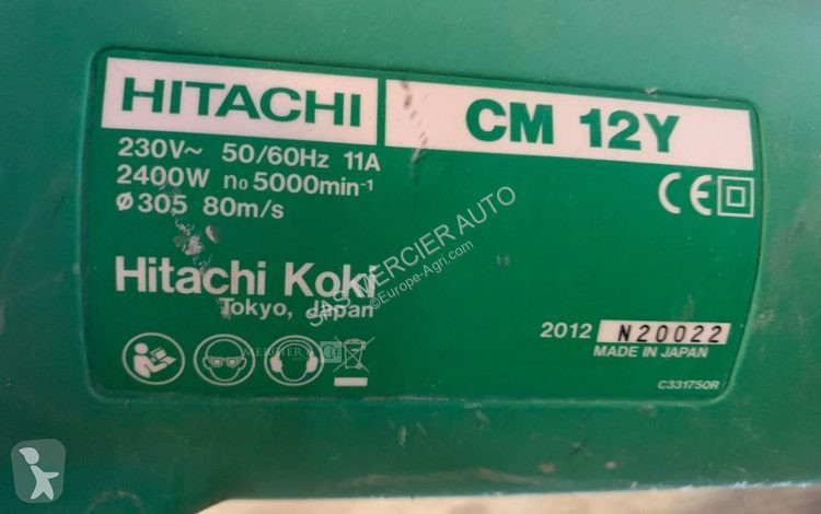 Material forestal Hitachi tronconneuse a materiaux