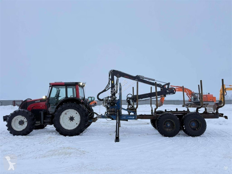 Skogsbruksmaterial Valtra N121H + Vreten 1400...