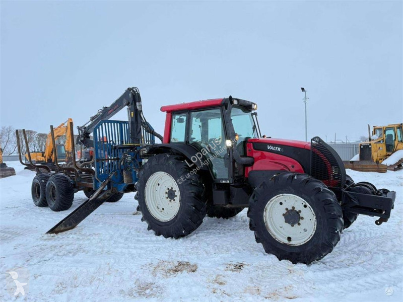 Material forestal Valtra N121H + Vreten 1400...
