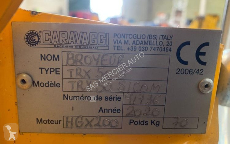 Material forestal Caravaggi broyeur de branches...