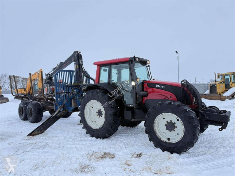 Skogsbruksmaterial Valtra N121H + Vreten 1400...