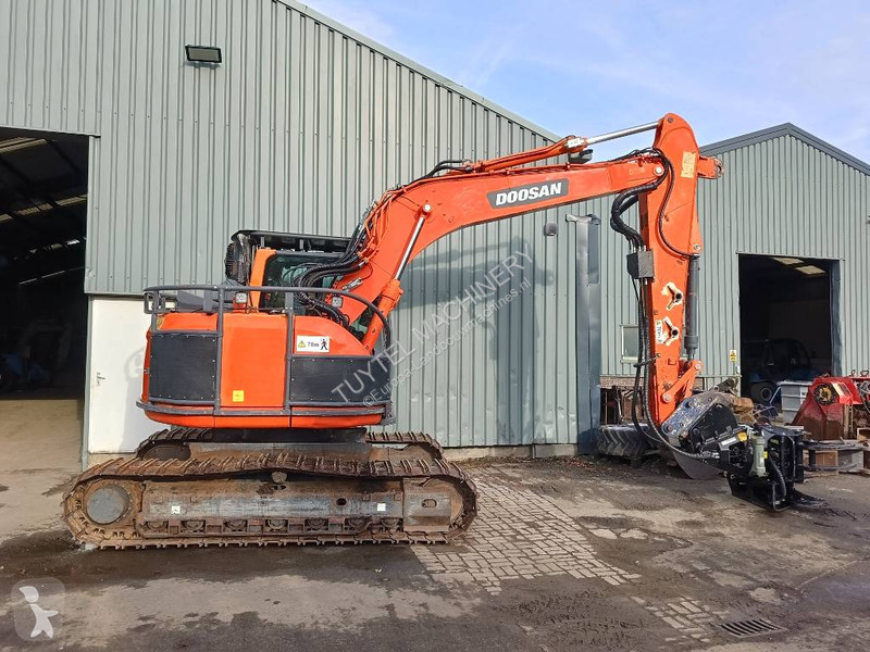 Excavadora Doosan DX 140 LCR harvester...