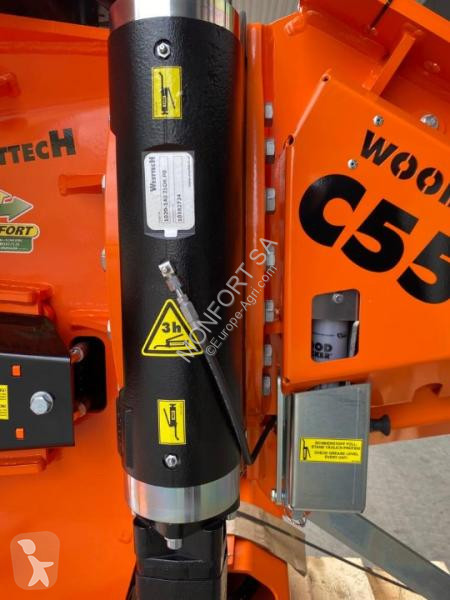 Material forestal Westtech C550 Double rotation