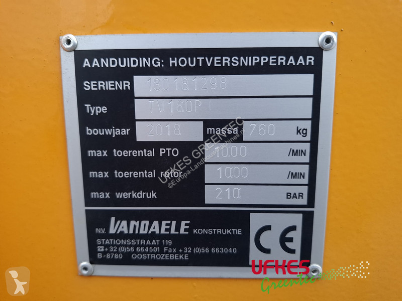 Material florestal  TV 180P