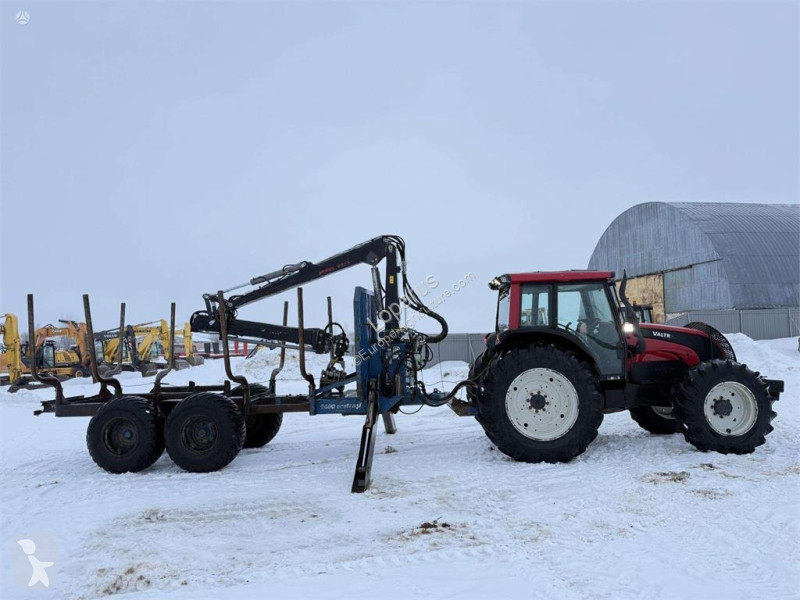 Skogsbruksmaterial Valtra N121H + Vreten 1400...