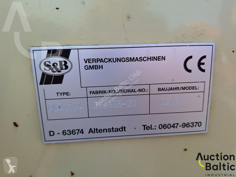 Przechowywanie  Verpackungsmaschinen GmbH CL2 104