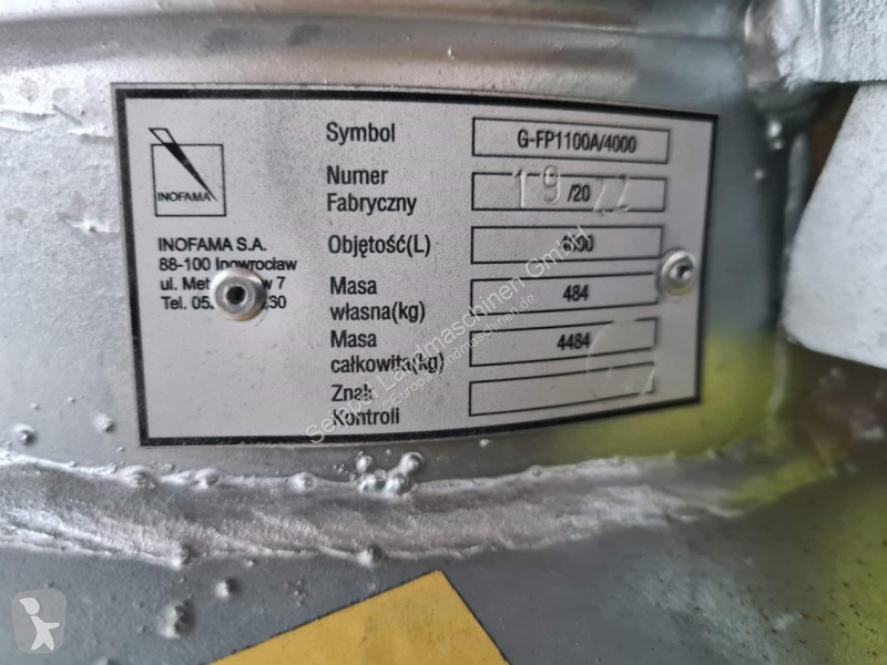 Stockage   Keine Angabe 4000L WASSERFASS ZINK...