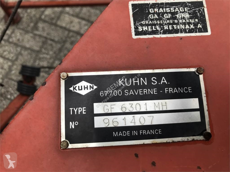 Zonas verdes Kuhn schudder GF6301 MHA