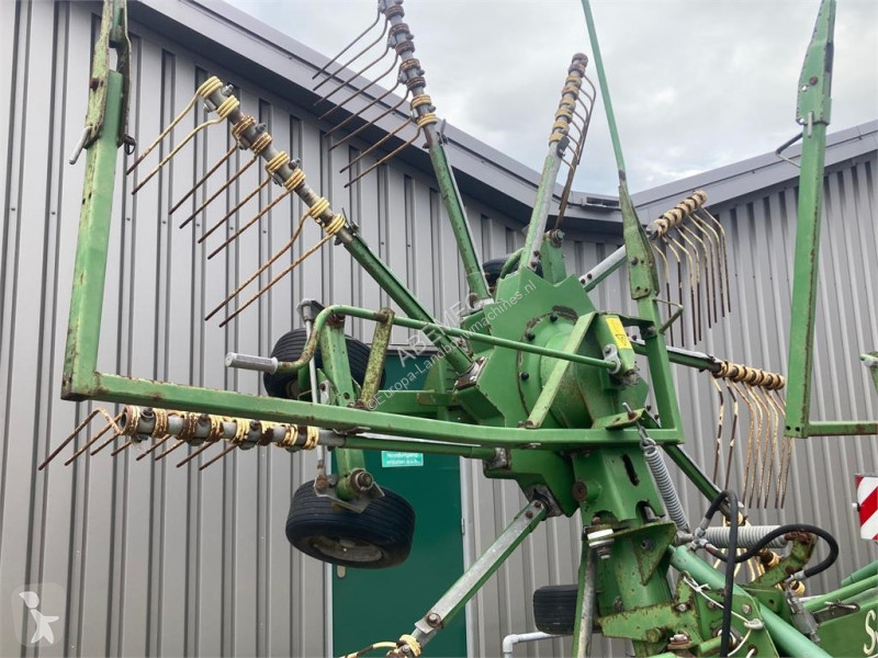 Krone 1201 hark haymaking