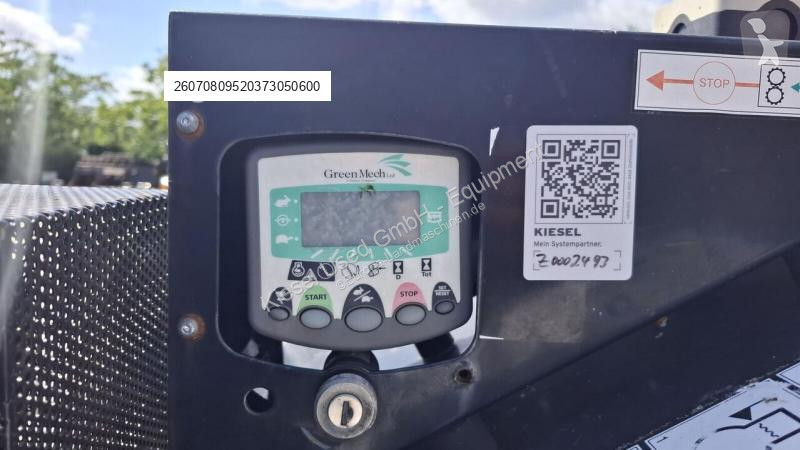 Grønne område Greenmech Quadtrak Häcksler 160D