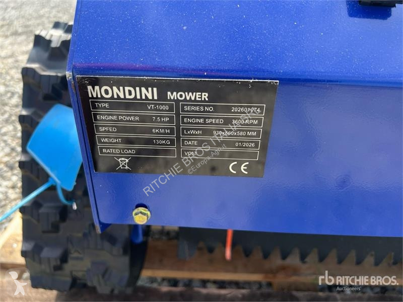 Zonas verdes jardins  Mondini VT1000 Lawn Mower...