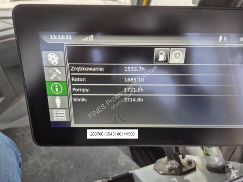 شاحنة Volvo FMX 540 / 6x6 / RĘBAK DO DREWNA /...