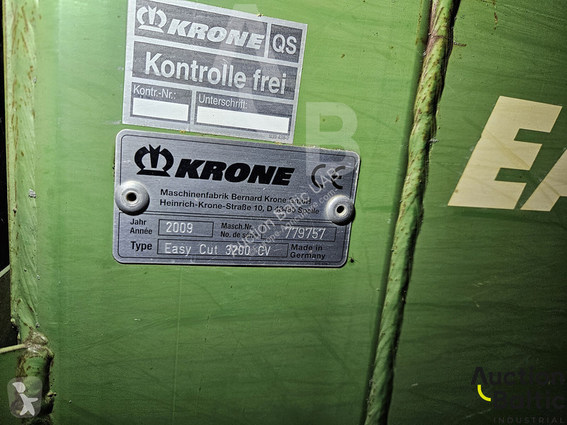 Krone Easy Cut 3200 CV landscaping equipment