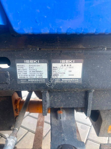 Zonas verdes Iseki E42