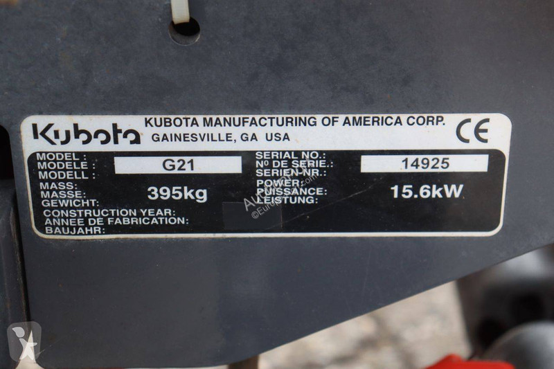 Grönområden Kubota G21