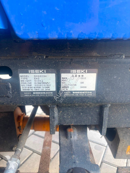 Zonas verdes Iseki E42