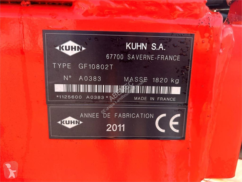 Senoseč Kuhn GF 10802 schudder
