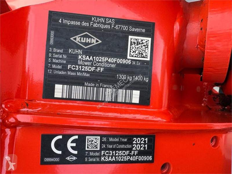 Zonas verdes jardins Kuhn FC 9330D-RA + FC...