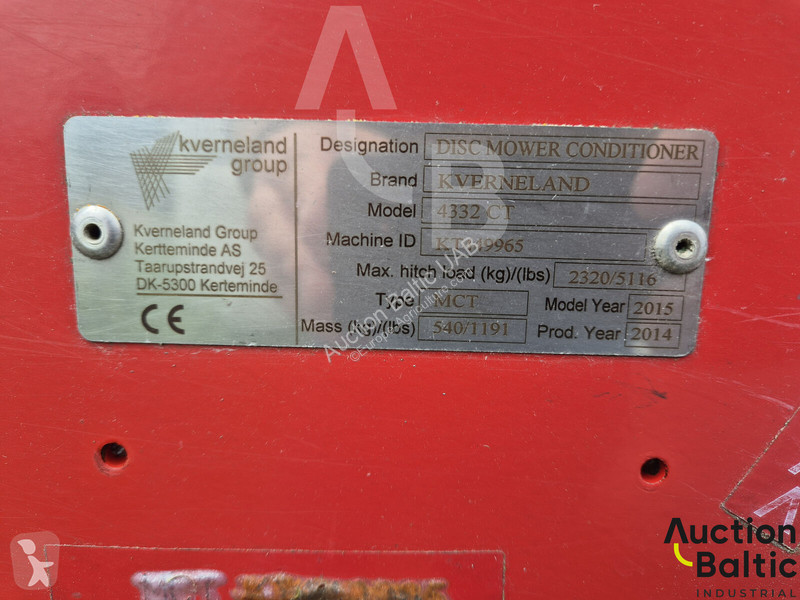 Зеленый массив Kverneland 4332 CT