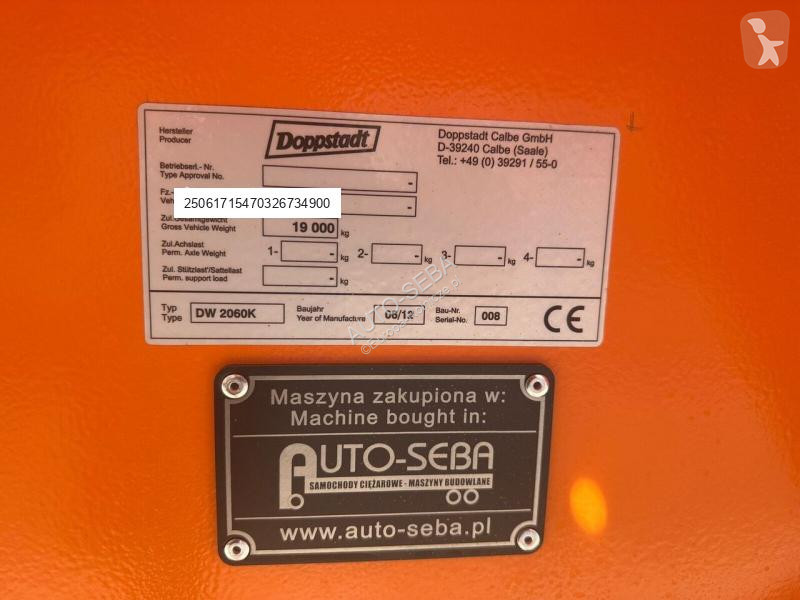 Grönområden Doppstadt DW2060K