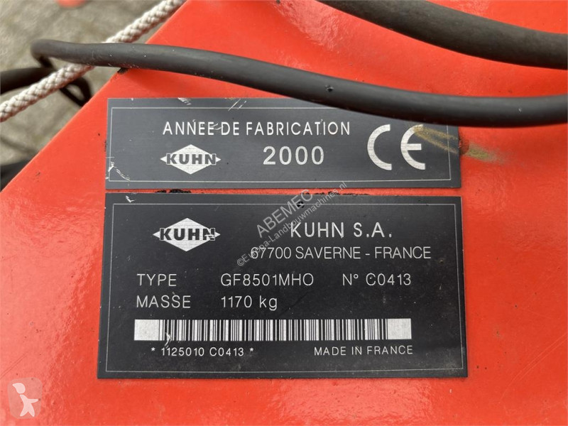 Grönområden Kuhn GF 8501 MHO