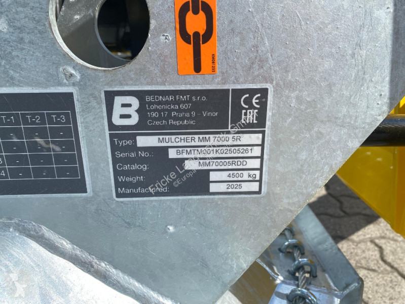 Grönområden Bednar-Strom  Mulcher MM 7000