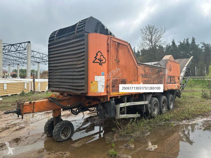 Grönområden Doppstadt AK535 profi
