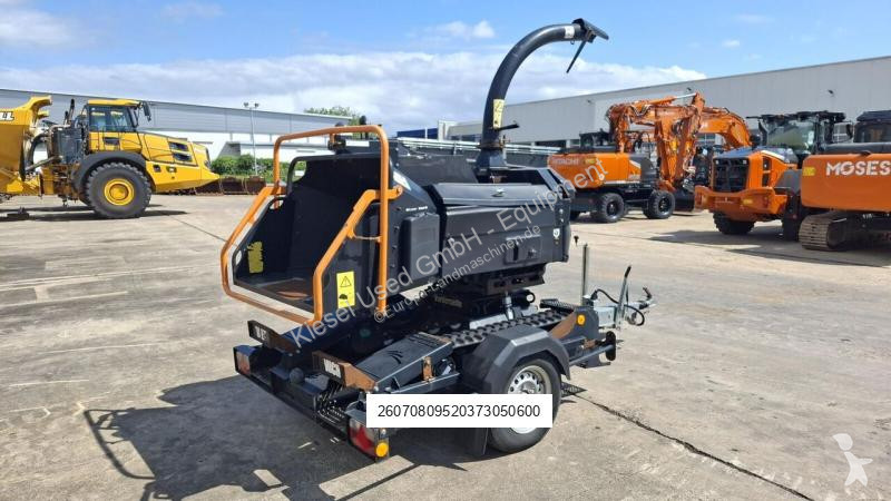 Grønne område Greenmech Quadtrak Häcksler 160D