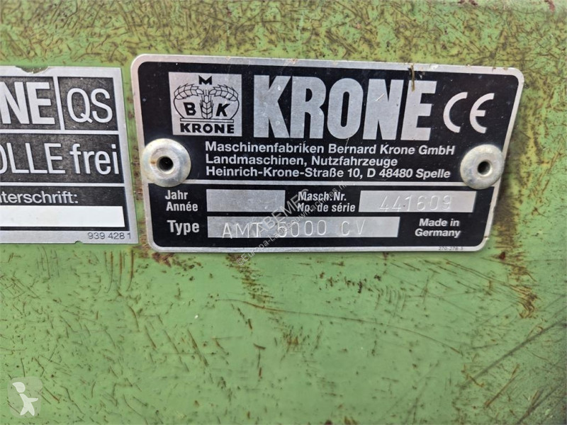 Zonas verdes Krone AMT 5000 cv