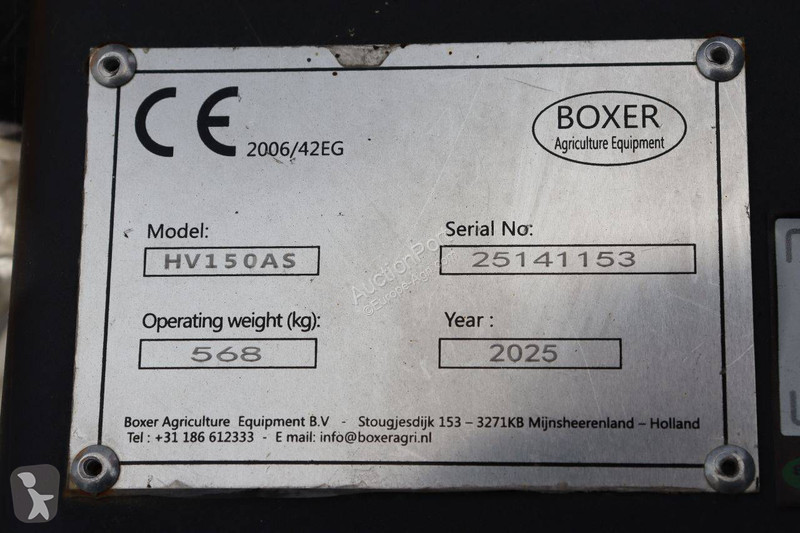 Zonas verdes Boxer HV150AS