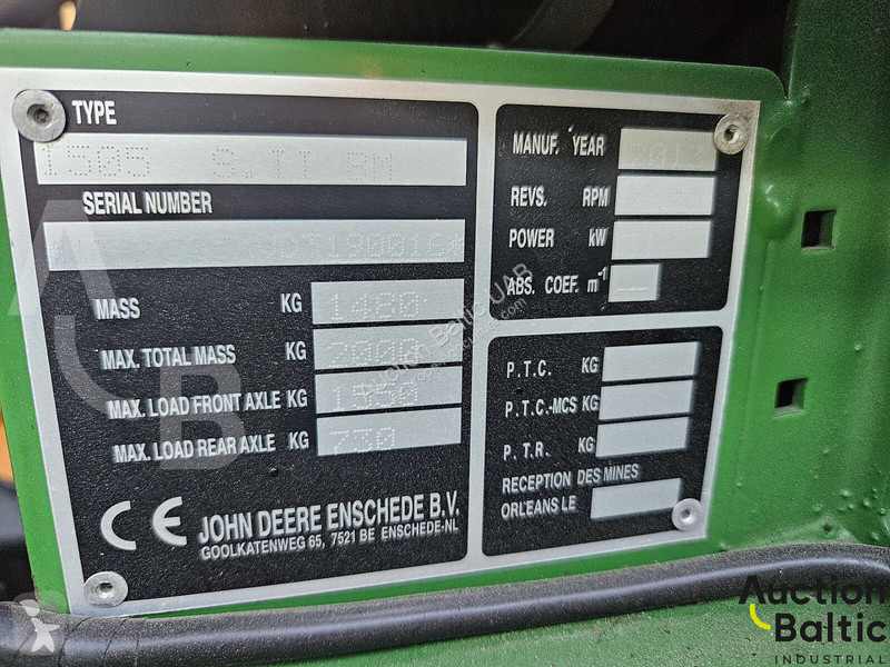 Zonas verdes John Deere 1505 S.II BM