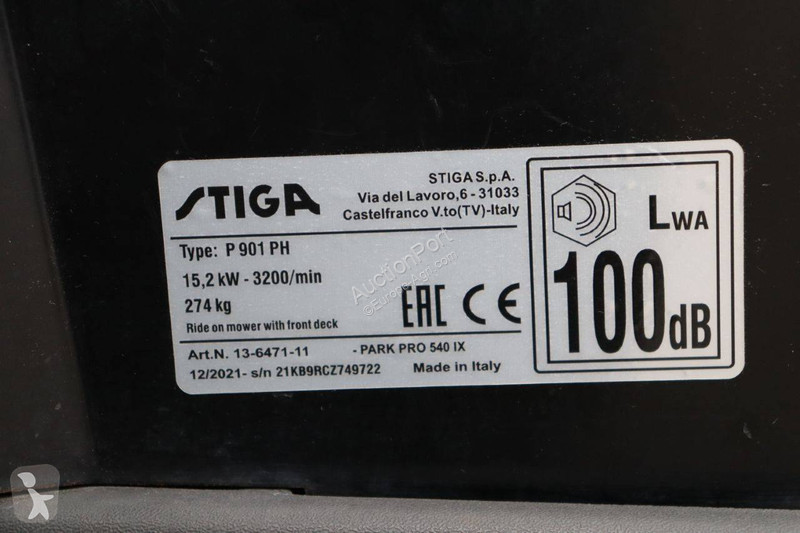 Zonas verdes Stiga P901PH