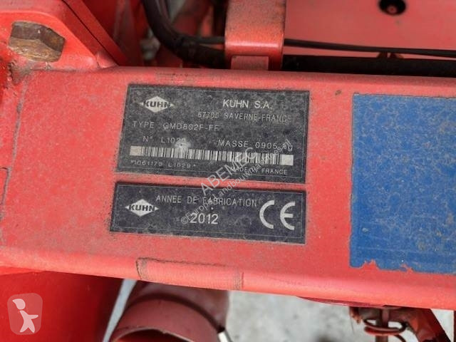 Zonas verdes Kuhn GMD 802 F-FF